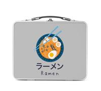 Fabulous Lunch Box Métal Argenté pour Sandwich et Snack - Ramen Manga Anime Japon Asie Culture - Boîte à Goûter Aluminium Gamelle Rigide Style Rétro Imprimée en France