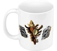 Fabulous Mug céramique 3 Coquillages antiques Blanc G