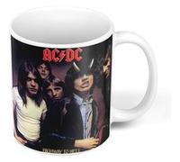 Fabulous Mug céramique ACDC Highway To Hell Hard Rock Blanc G