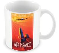 Fabulous Mug céramique Air France Afrique Affiche Vintage Blanc G