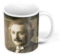 Fabulous Mug céramique Albert Einstein Photo Ancienne Portrait Blanc G