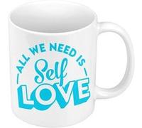 Fabulous Mug céramique All we need - Self Love Blanc G