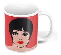 Fabulous Mug céramique Andy Warhol Portrait de Liza Minnelli Blanc G