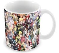 Fabulous Mug céramique Anime Patchwork Manga Blanc G