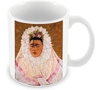 Fabulous Mug céramique Autoportrait de Frida Kahlo Nonne Blanc G