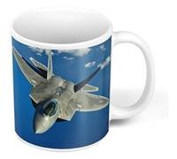 Fabulous Mug céramique Avion de Chasse US Army Blanc G