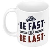 Fabulous Mug céramique Be Fast or Be Last Blanc G