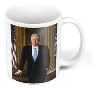 Fabulous Mug céramique Bill Clinton Etats Unis President Peinture Blanc G