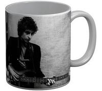 Fabulous Mug céramique Bob Dylan Jeune Basse Electrique Blanc G