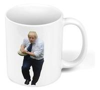 Fabulous Mug céramique Boris Johnson Rugby Premier Ministre Blanc G
