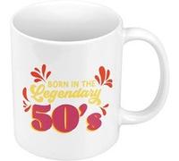 Fabulous Mug céramique Born in the Legendary 50's Blanc G
