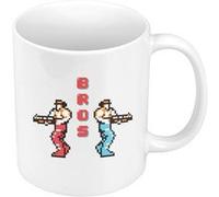 Fabulous Mug céramique Bros Pixel Contra Blanc G