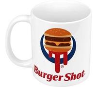 Fabulous Mug céramique Burger Shot Blanc G