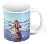 Fabulous Mug céramique Carrie Fisher Bikini Plage Star Wars Blanc G