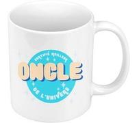 Fabulous Mug céramique Certifié meilleur Oncle de l'univers Cercle Blanc G