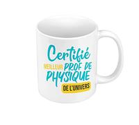 Fabulous Mug Céramique Certifié meilleur prof de physique de l'univers Professeur College Lycee