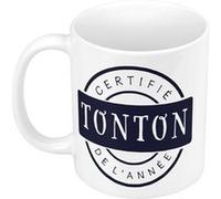 Fabulous Mug céramique Certifié Tonton de l'Année Oncle Blanc G