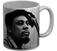 Fabulous Mug céramique Charles Mingus Jazz Contrebasse Blanc G