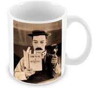 Fabulous Mug céramique Charlie Chaplin How to be a Detective Blanc G