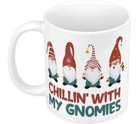 Fabulous Mug céramique Chillin with My gnomies Blanc G