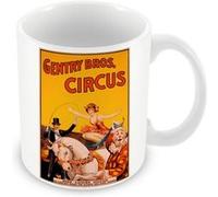 Fabulous Mug céramique Cirque Gentry Circus Clowns Magie Blanc G