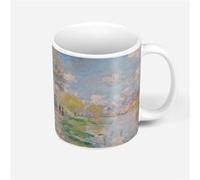 Fabulous Mug céramique Claude Monet Printemps sur la Seine Blanc G