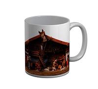 Fabulous Mug Céramique Creche Naissance de Jesus Noel Rois Mages Marie Bible