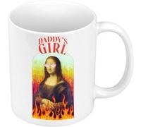 Fabulous Mug céramique Daddy's Girl La Joconde Blanc G