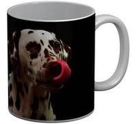 Fabulous Mug céramique Dalmatien Gros Chien Tire La Langue Blanc G