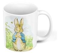 Fabulous Mug céramique Dans Son Jardin Pierre Lapin Beatrice Potter Blanc G