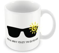 Fabulous Mug céramique Design Lunettes Girls Just Want to Have Sun Blanc G