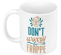 Fabulous Mug céramique Don't Worry Be Frappe Blanc G