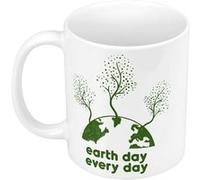Fabulous Mug céramique Earth Day, Every Day Blanc G