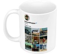 Fabulous Mug céramique Edward Hopper Instagram Blanc G