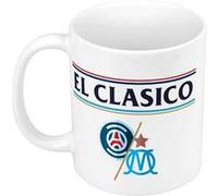 Fabulous Mug céramique El Clasico Paris Marseille Blanc G