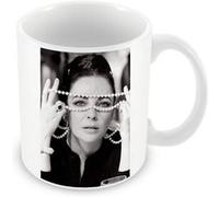 Fabulous Mug céramique Elizabeth Taylor 1974 Actrice 10 Blanc G