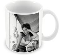 Fabulous Mug céramique Elizabeth Taylor Actrice Blanc G