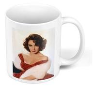 Fabulous Mug céramique Elizabeth Taylor Actrice Hollywood Blanc G