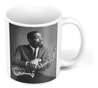 Fabulous Mug céramique Eric Dolphy Saxophone Portrait Blanc G