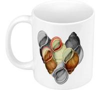 Fabulous Mug céramique Escargot minimaliste Blanc G