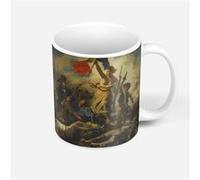 Fabulous Mug céramique Eugene Delacroix La Liberte Guidant le Peuple Blanc G