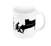 Fabulous Mug Céramique Evolution Piano Musique Instrument Musicien