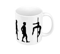 Fabulous Mug Céramique Evolution Pole Dance Pole Dancing Danse
