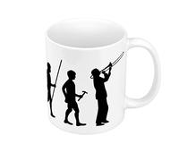 Fabulous Mug Céramique Evolution Trombone Musique Instrument Musicien
