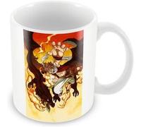 Fabulous Mug céramique Fairy Tail Natsu Et Ignir Dragon Slayer Blanc G