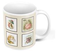 Fabulous Mug céramique Famille Lapin Petter Rabbit Beatrice Potter Blanc G