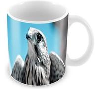 Fabulous Mug céramique Faucon Oiseau Predateur Blanc G