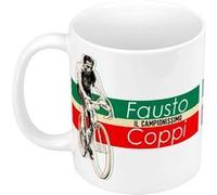 Fabulous Mug céramique Fausto Coppi Vintage Blanc G