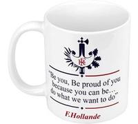 Fabulous Mug céramique François Hollande - Discours en Anglais Blanc G