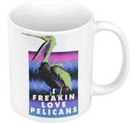 Fabulous Mug céramique Freakin Love Pelicans Blanc G